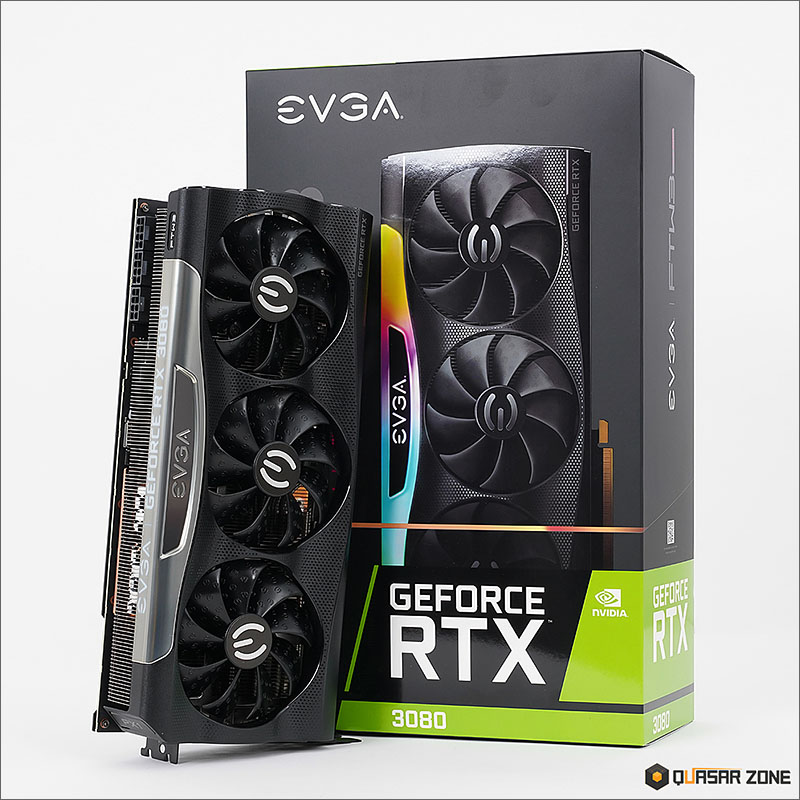 Graphics Card 3080 Black Evga EVGA GeForce RTX 3080 10GB XC3 ULTRA