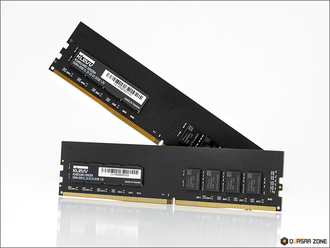 ESSENCORE KLEVV U-DIMM DDR4-3200 CL22 32GB > 리뷰 | 퀘이사존