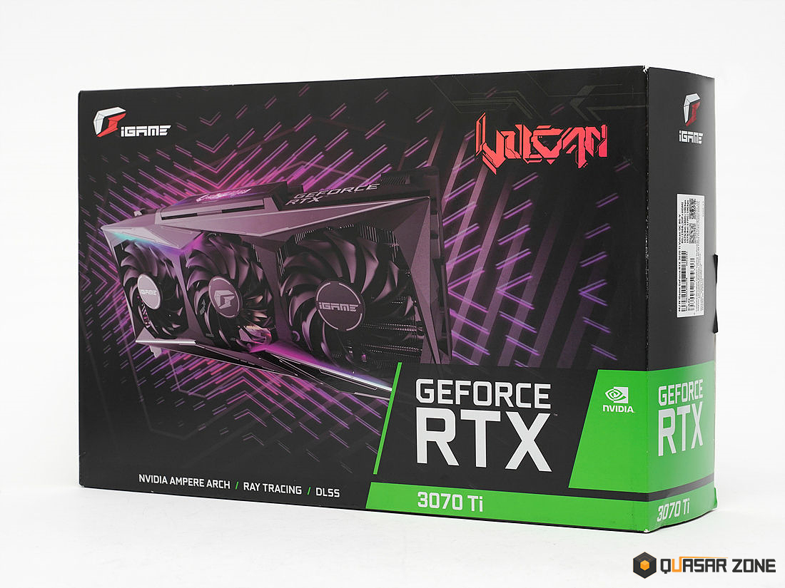 COLORFUL iGAME 지포스 RTX 3070 Ti Vulcan OC 8GB > 리뷰 | 퀘이사존 