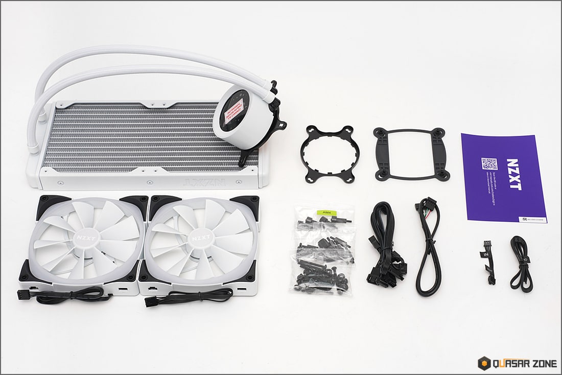 NZXT KRAKEN Z63 RGB WHITE 리뷰 | 퀘이사존 QUASARZONE