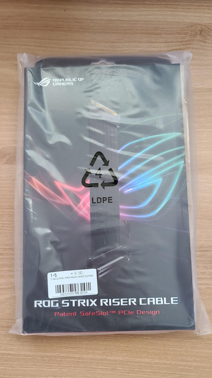 Rog Gen 5 Riser Cable (미개봉) ROG STRIX RISER CABLE 나눔합니다. > 나눔게시판 | 퀘이사존