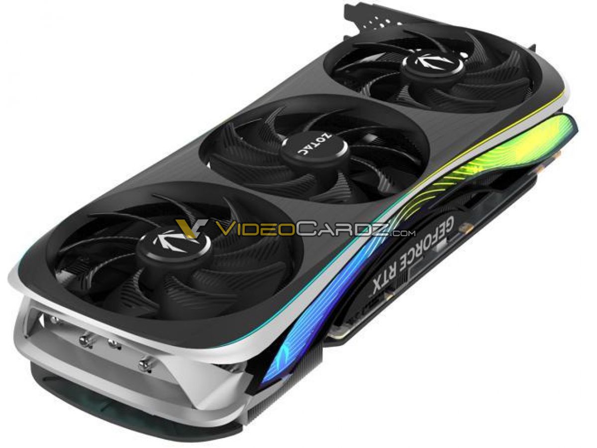 조텍 GeForce RTX 4070 Ti AMP 및 TRINITY 그래픽카드 시리즈 유출