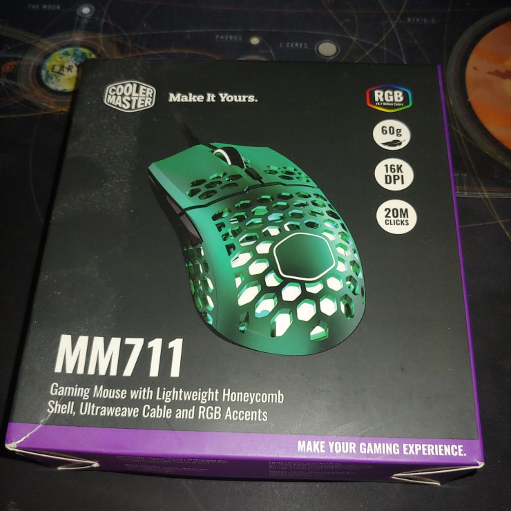 [마우스]COOLER MASTER MM711 단순개봉 > 나눔게시판 | 퀘이사존 QUASARZONE