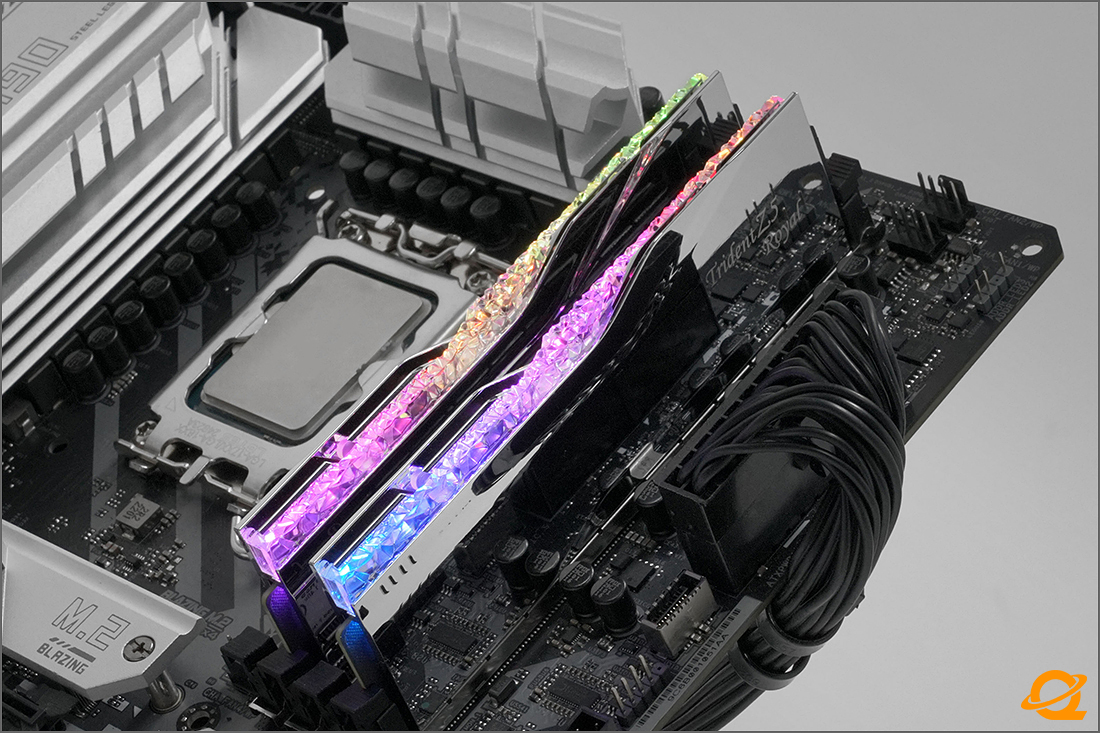 G.SKILL DDR5-6400 CL32 TRIDENT Z5 ROYAL 실버 패키지 32GB(16Gx2