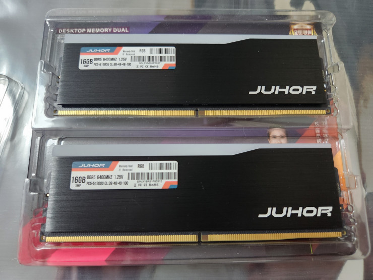 Juhor 6400mhz 램 (16gb×2) > CPU/메인보드/램 | 퀘이사존 QUASARZONE