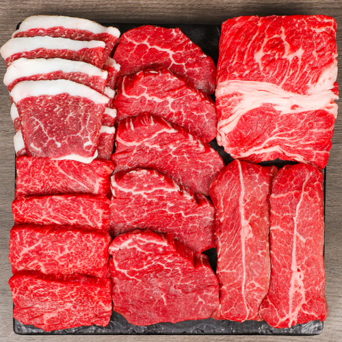 [기타] 국내산 1등급 소고기 등심200g+채끝200g+부채200g (24,570원/무료)