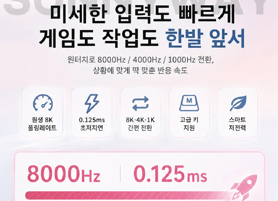 AULA 독거미 F87S 듀얼8K 10000mAh 5중 흡음