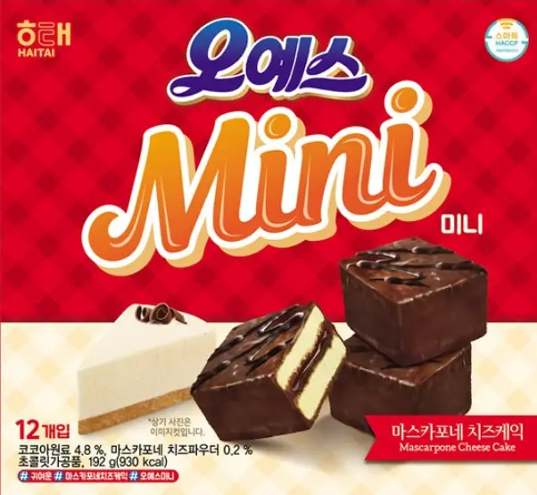 해태제과 오예스 미니, 192g, 2개_쿠팡와우