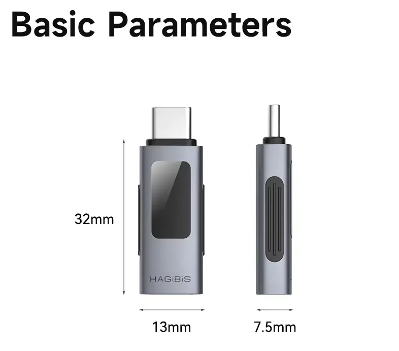 하기비스 LED 디스플레이 240W USB C 어댑터