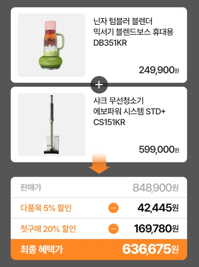 닌자 텀블러 블렌더 믹서기 블렌드보스 휴대용 DB351KR