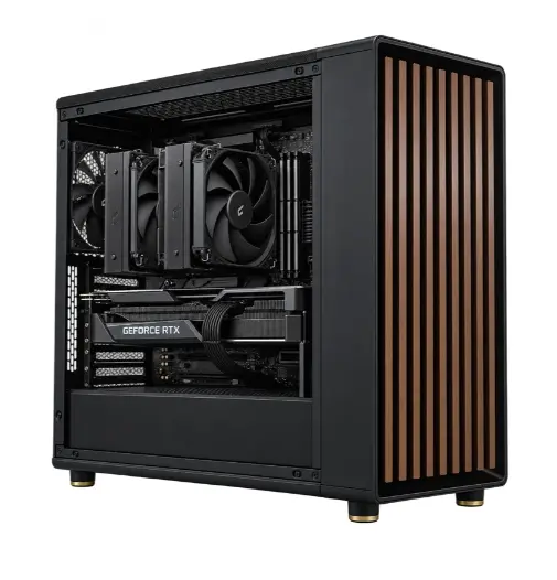 AMD 9800X3D_RTX5080_RAM 32GB_North 차콜 블랙 조립PC