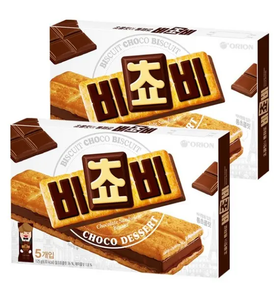 진행중 [쿠팡] 오리온 비쵸비 비스켓, 125g, 2개