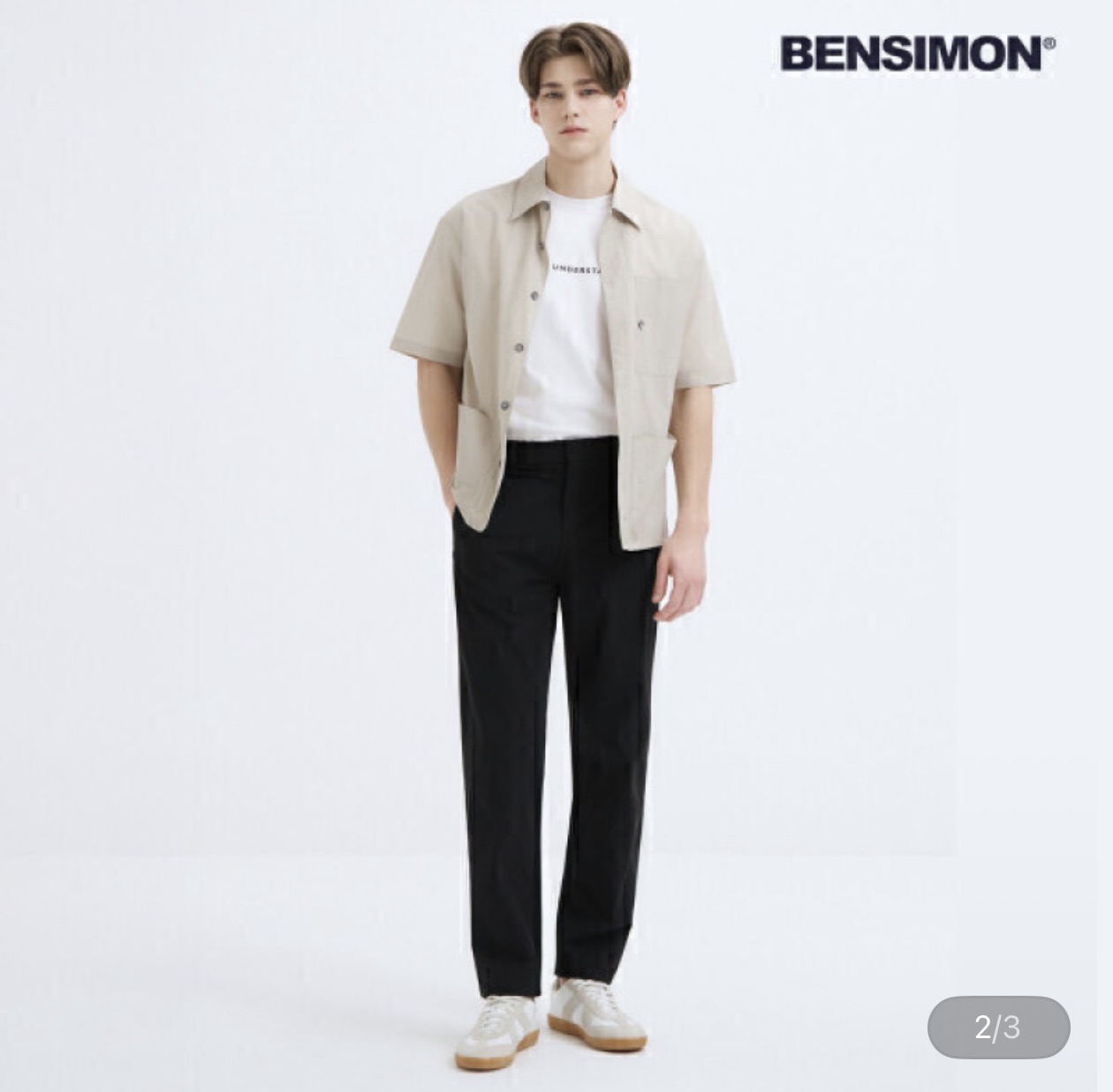 [지마켓] BENSIMON 벤시몽 데일리핏 여름팬츠