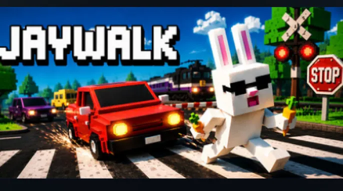 [스팀] 유료 예정_JAYWALK: An Endless Arcade Hopper Game