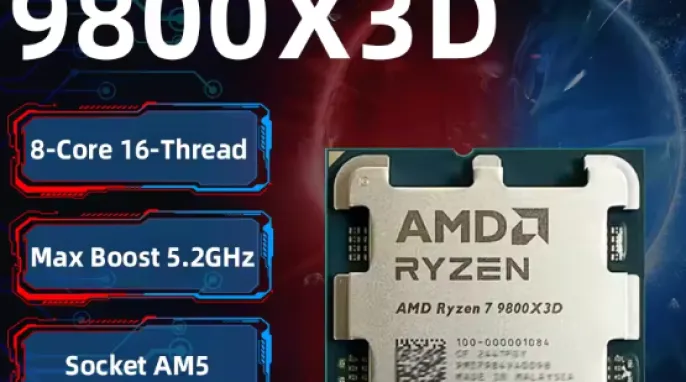 [알리] AMD Ryzen 7 9800X3D CPU